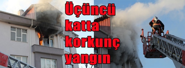 Ferizli'de korkutan yangın