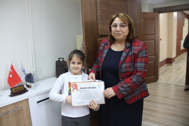 Küçük Elif’in  büyük başarısı