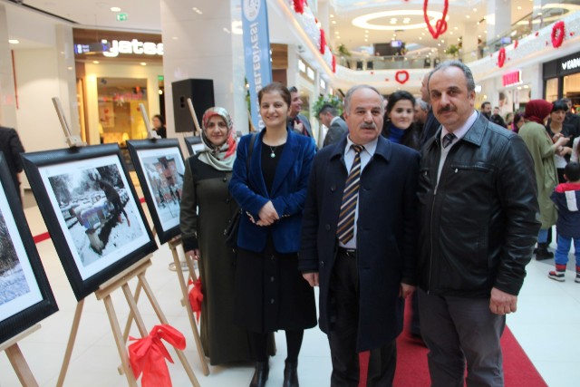 Söğütlü’nün kışı sergilendi