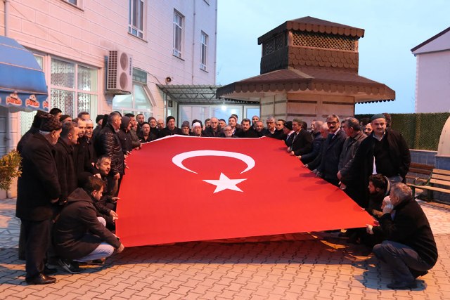 Kocaali’de Mehmetçik için dualar edildi