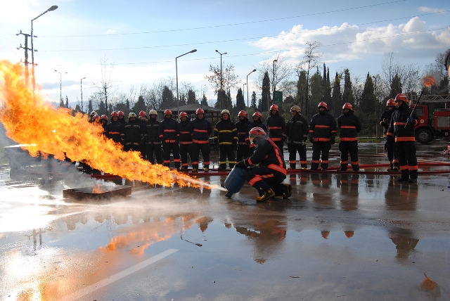 İtfaiye teşkilatı eğitimde buluştu