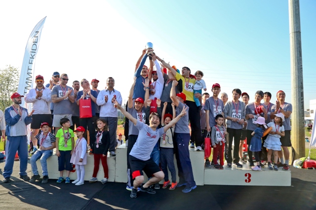 Toyota'da Ekiden coşkusu