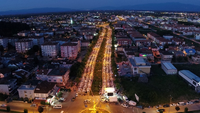 Duble yola iftarlı açılış