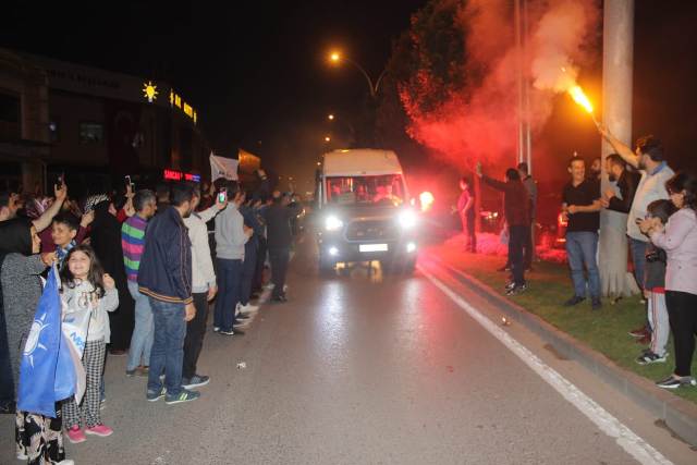 Sakarya'da Erdoğan coşkusu