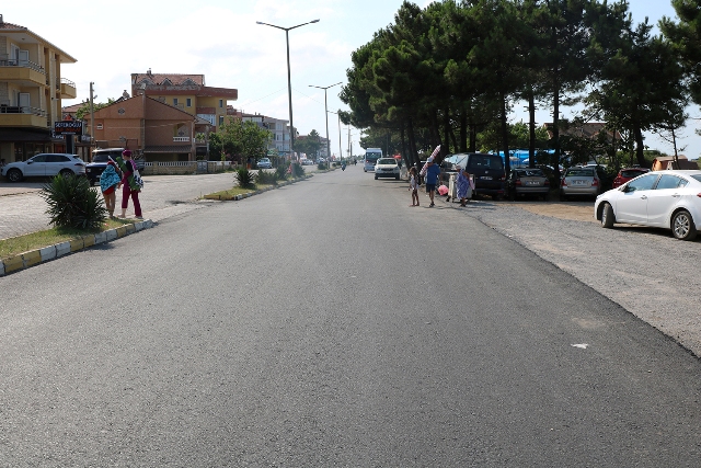 Karasu Doğu Karadeniz Caddesi yenilendi