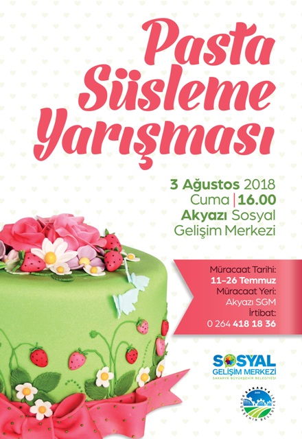 En güzel pastalar SGM’lerde yarışacak