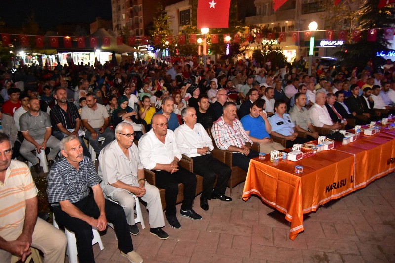 Karasu’da 15 Temmuz anıldı