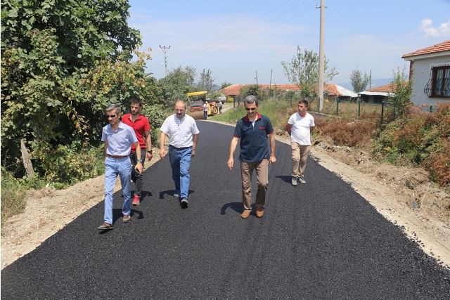 Gümüşoluk ve Açmabaşı’nda yol çalışmaları