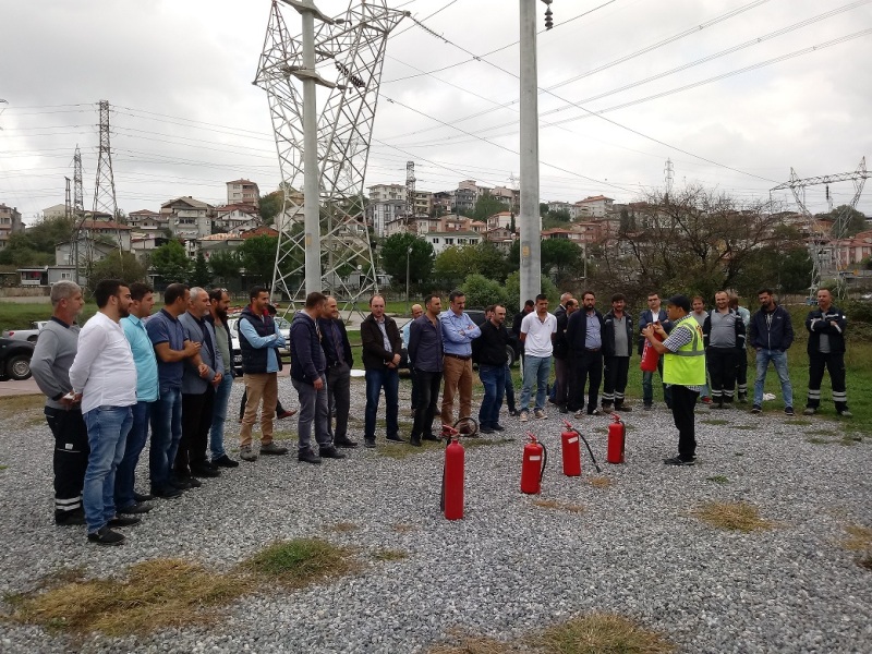 SEDAŞ'ta Kurtarma ve Yangın Eğitimi