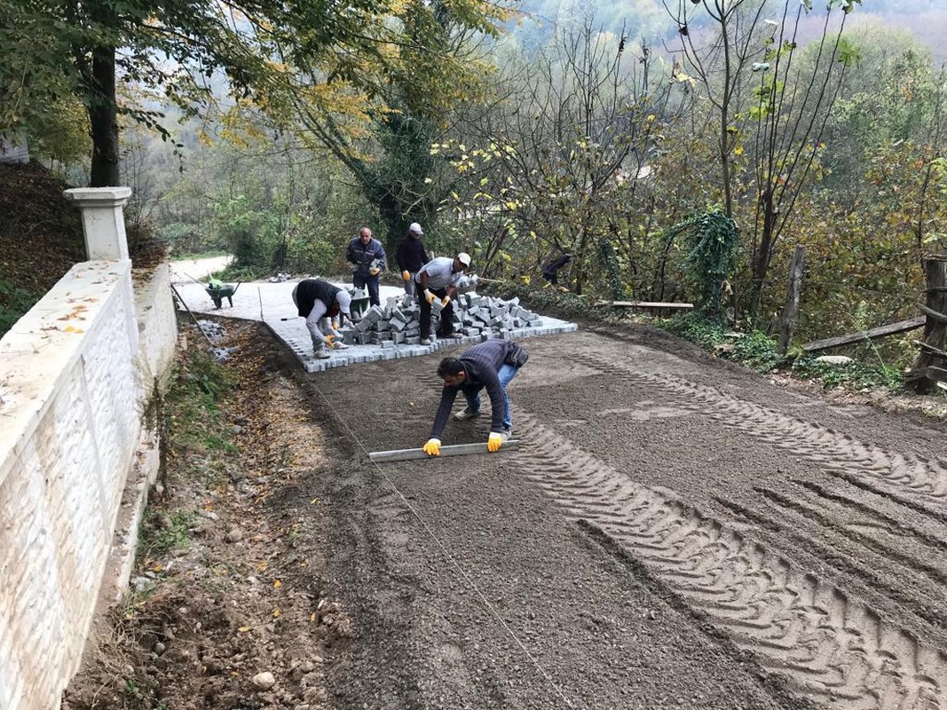 Gündoğan Mahallesi’ne kilit parke