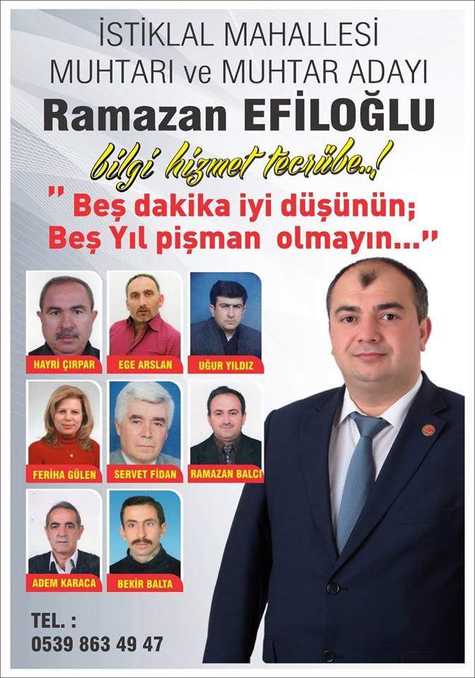 Efiloğlu: ‘Adayım’