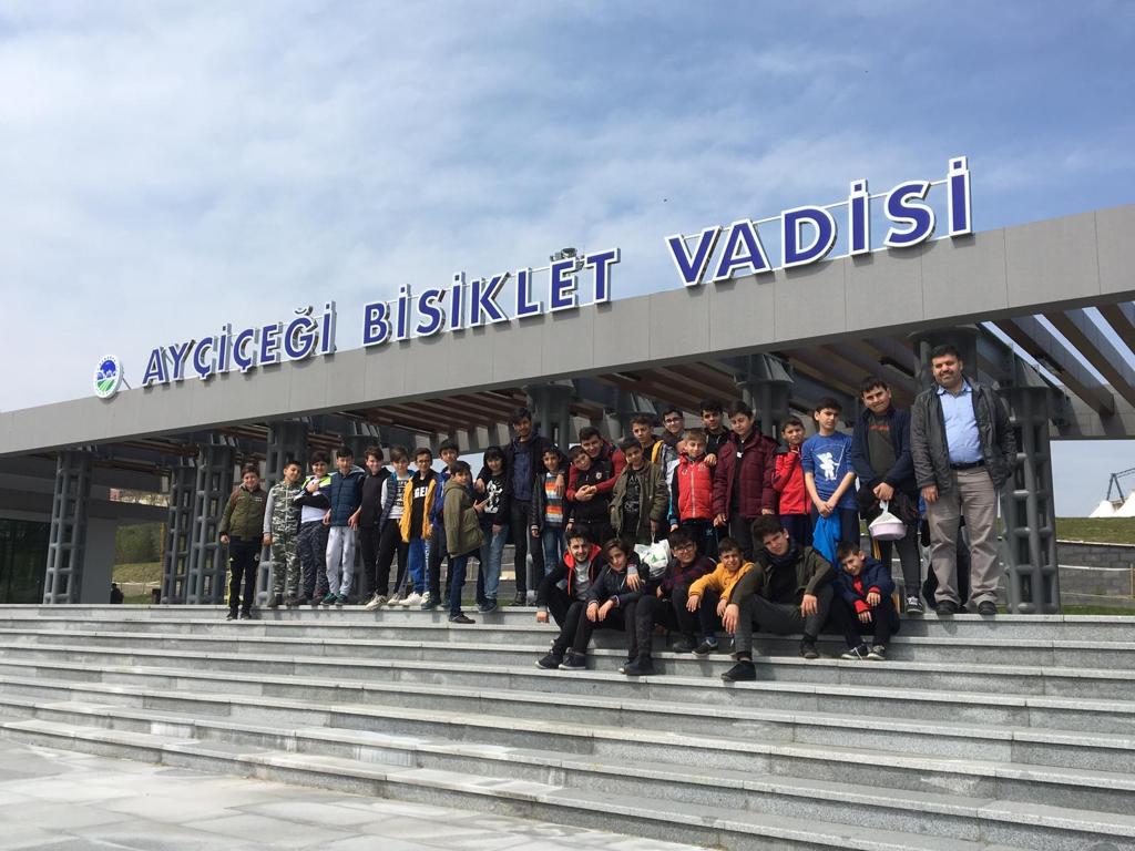 Genç sürücüler Bisiklet Vadisi’nde