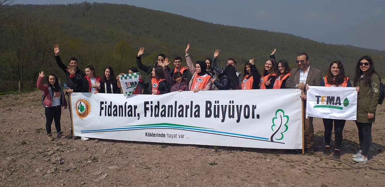 Uğurlular fidan dikti