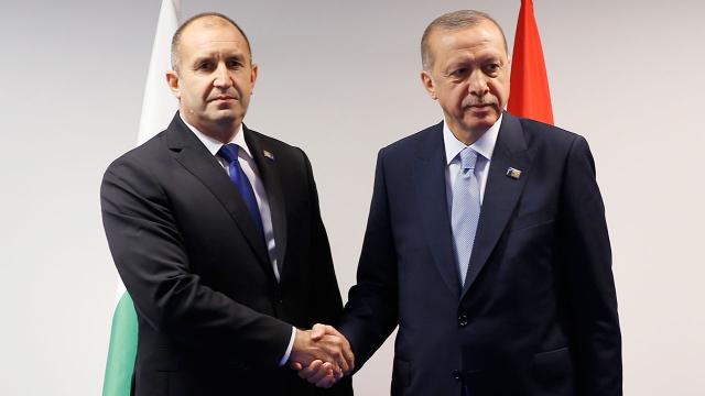 Erdoğan Radev ile görüştü