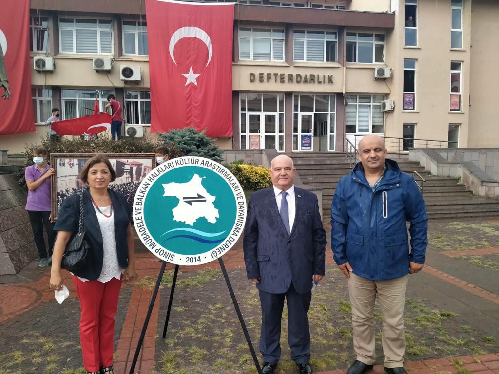 Sinop'ta  Atatürk unutulmadı