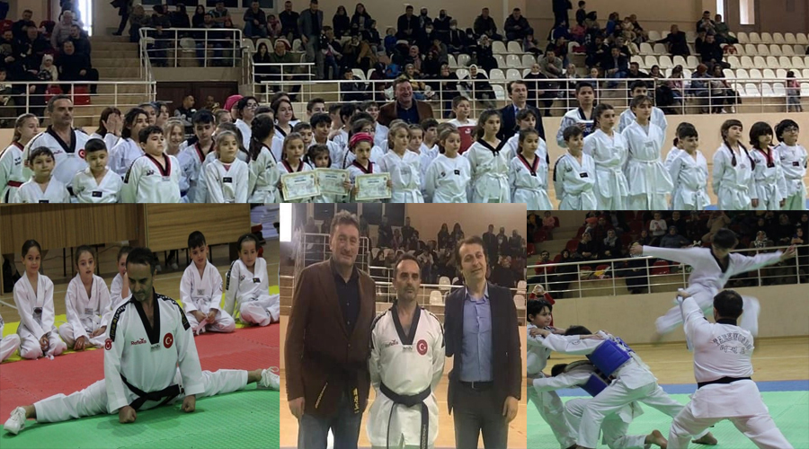 KUZEYİN ÇOCUKLARINDAN TAEKWONDO ŞOV