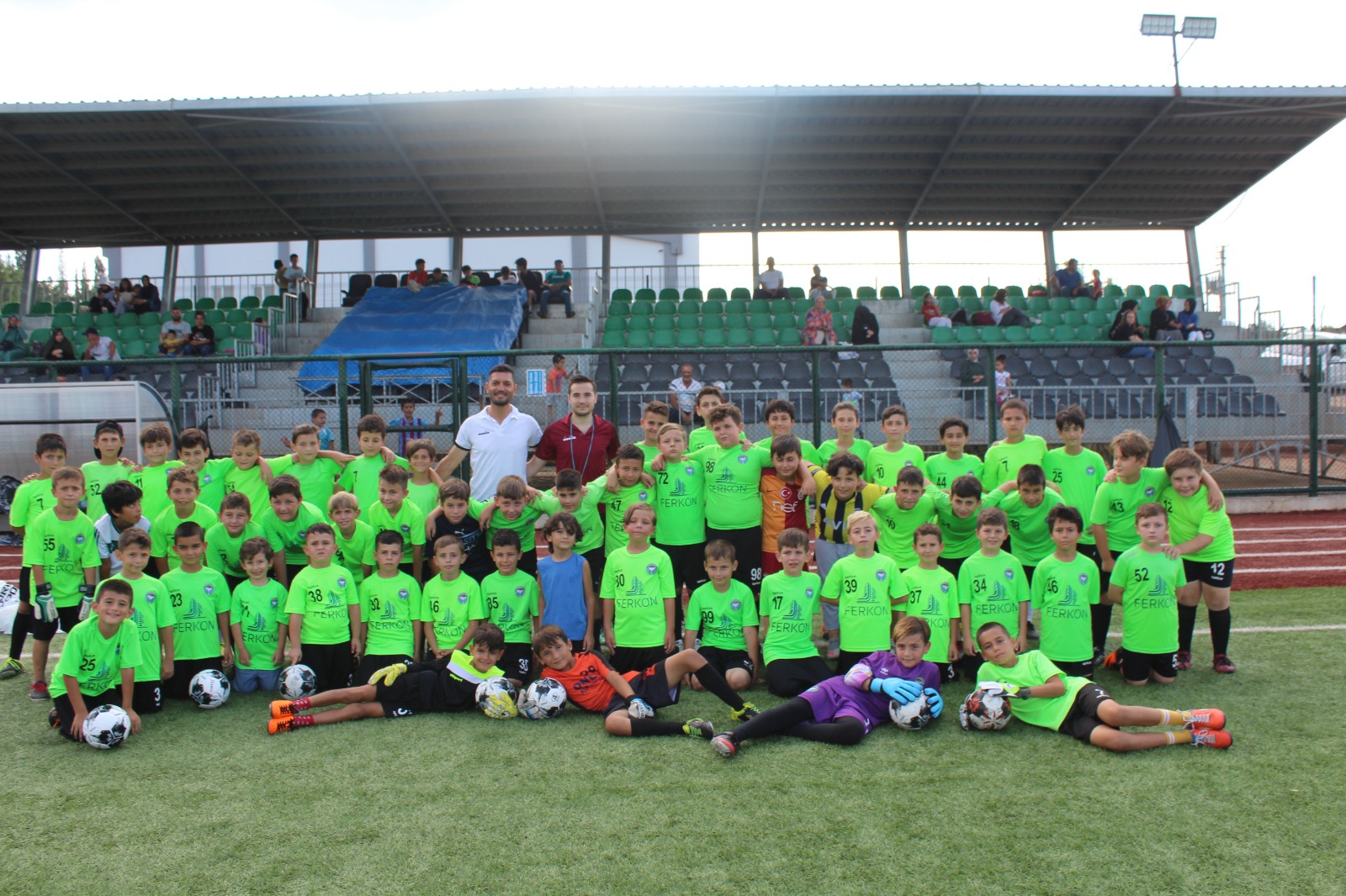 Geleceğin sporcuları Ferizli'de yetişiyor