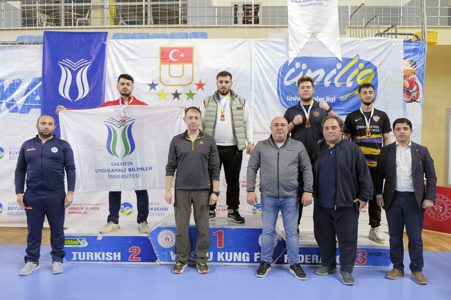 SUBÜ öğrencilerinden Wushu’da 3 madalya