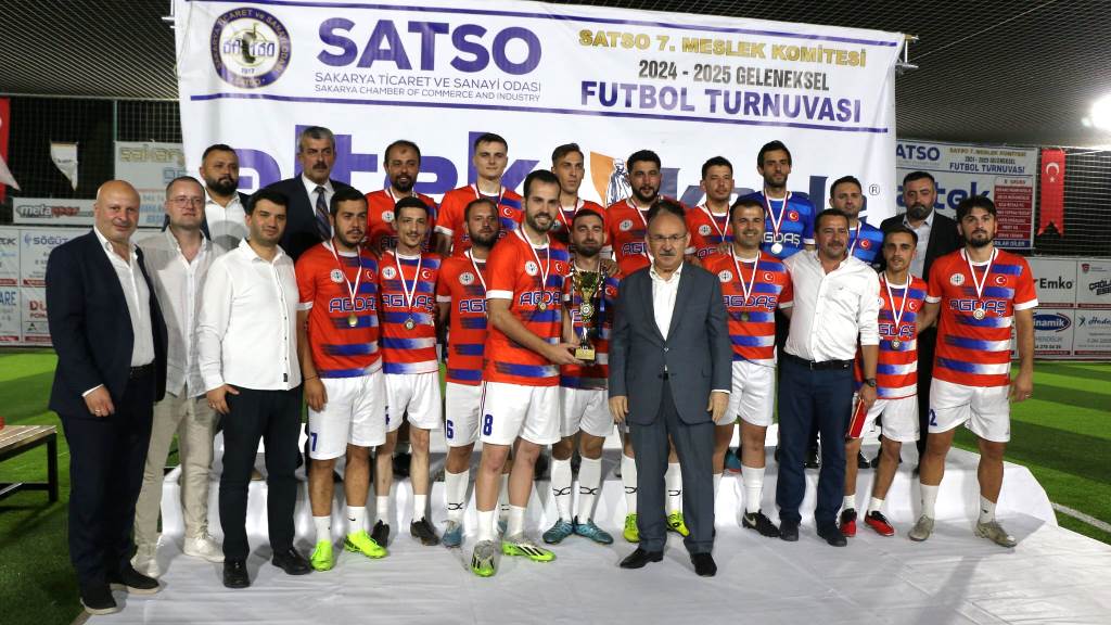 SATSO Futbol Turnuvası Şampiyonu AGDAŞ oldu