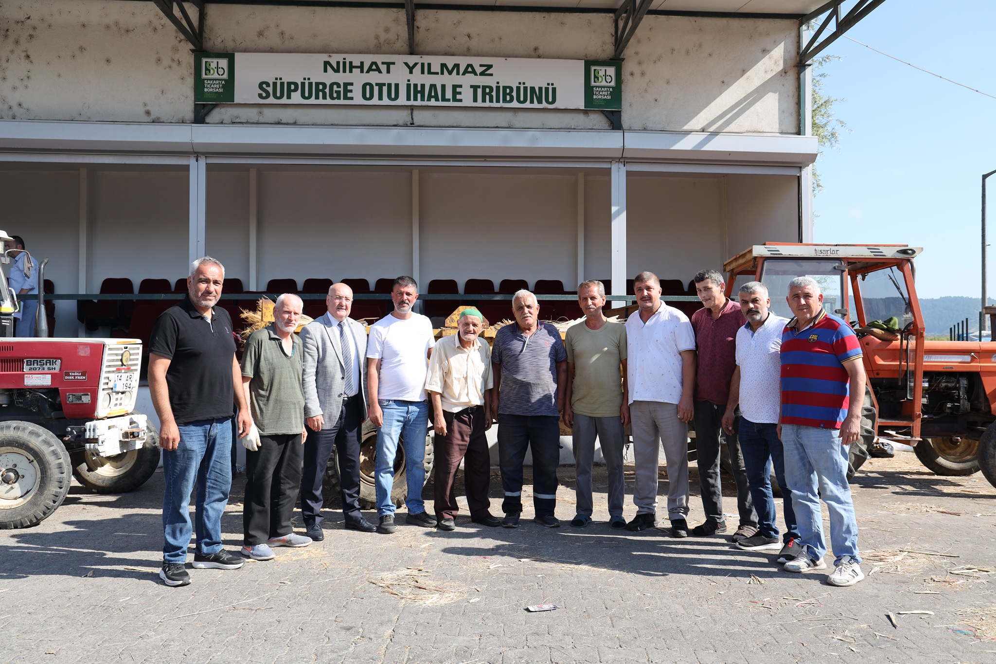 STB’de İlk Mahsul Hediyesi Verildi