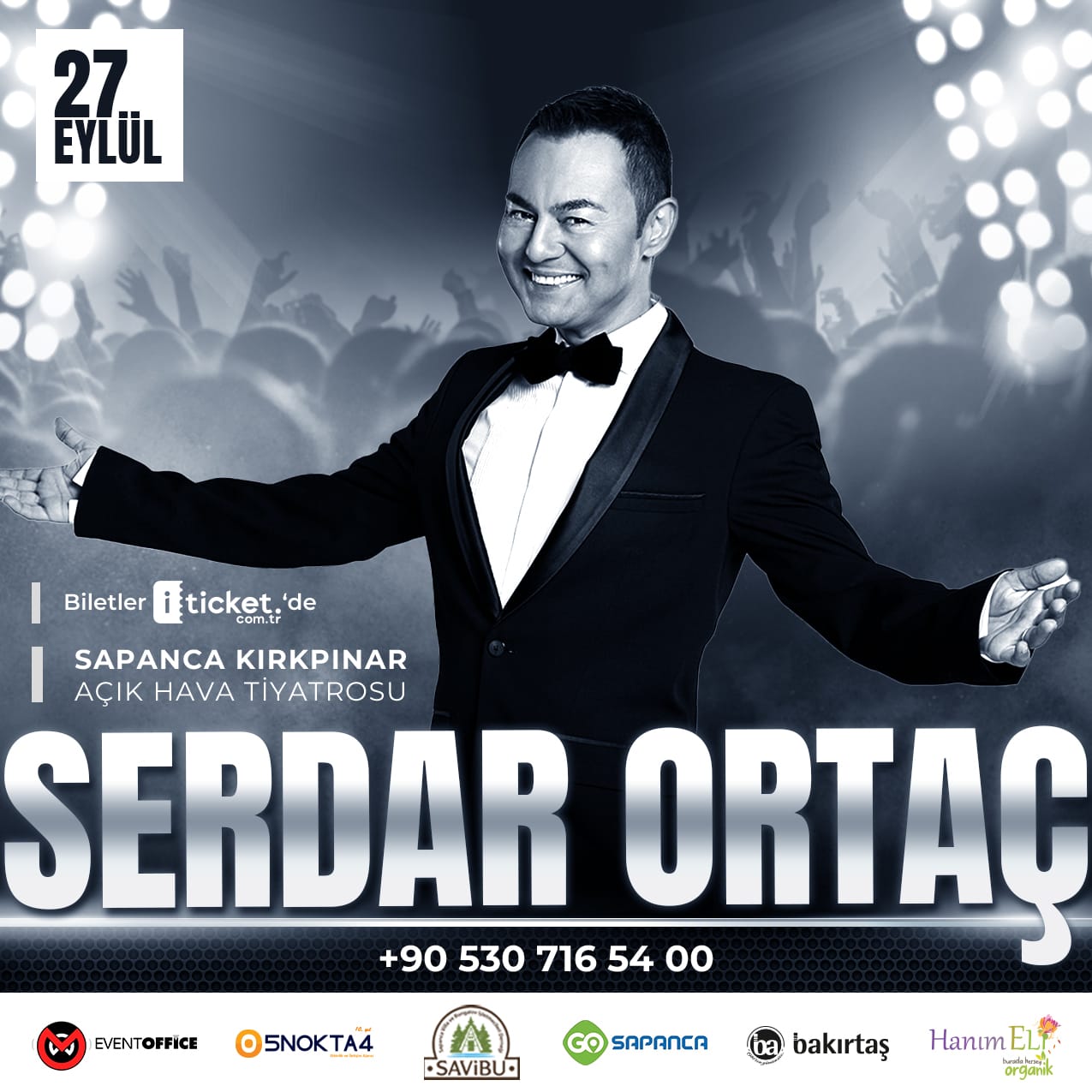 Serdar Ortaç Sapanca’da sahne alacak!