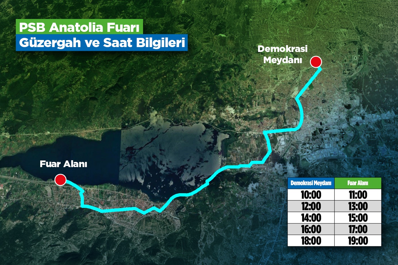 Dev fuara ücretsiz ulaşım