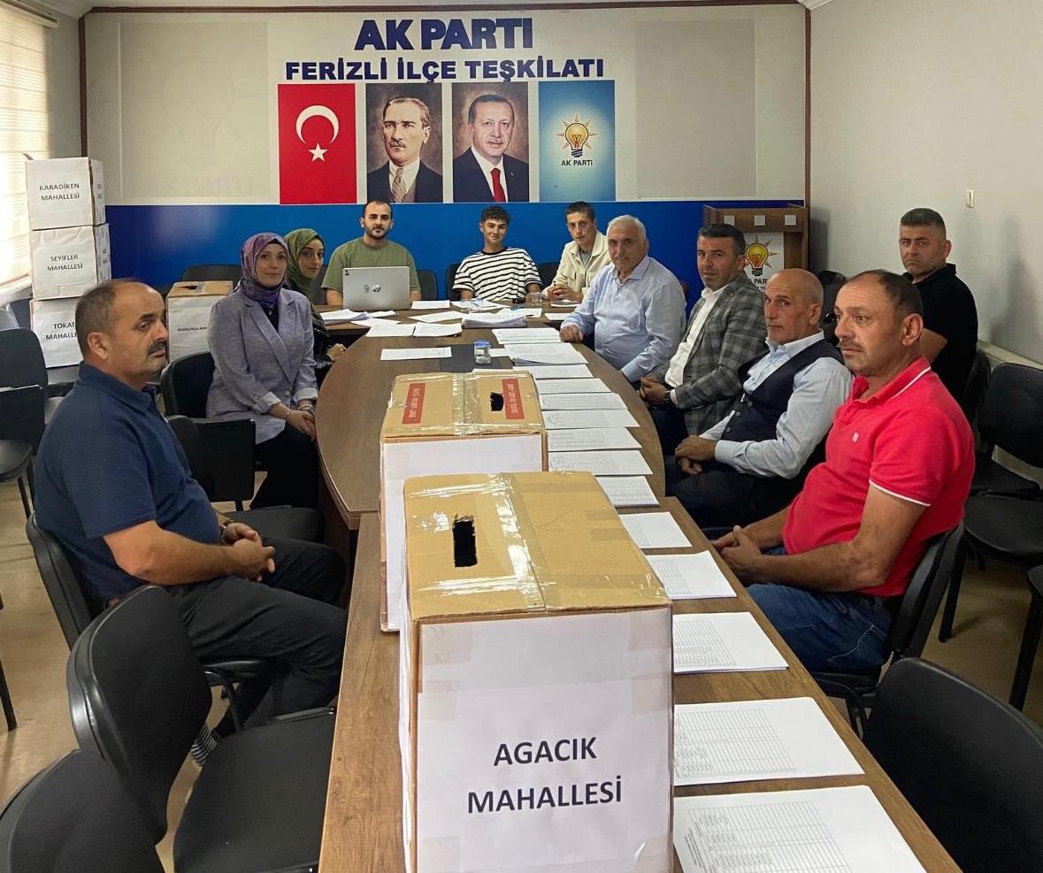 AK Parti Ferizli'de delege seçimleri yapıldı