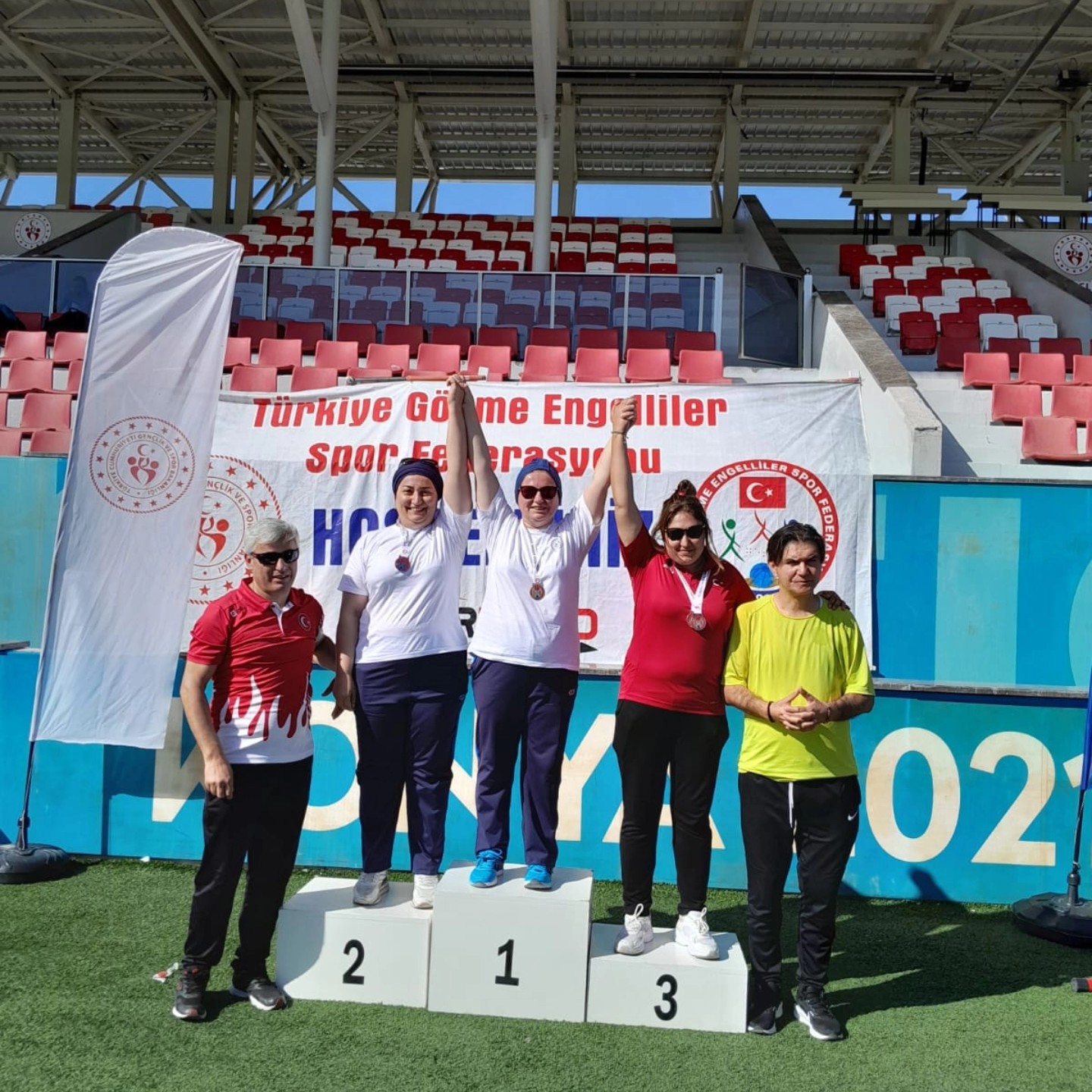 Görme engelli Derya Türkiye şampiyonu oldu