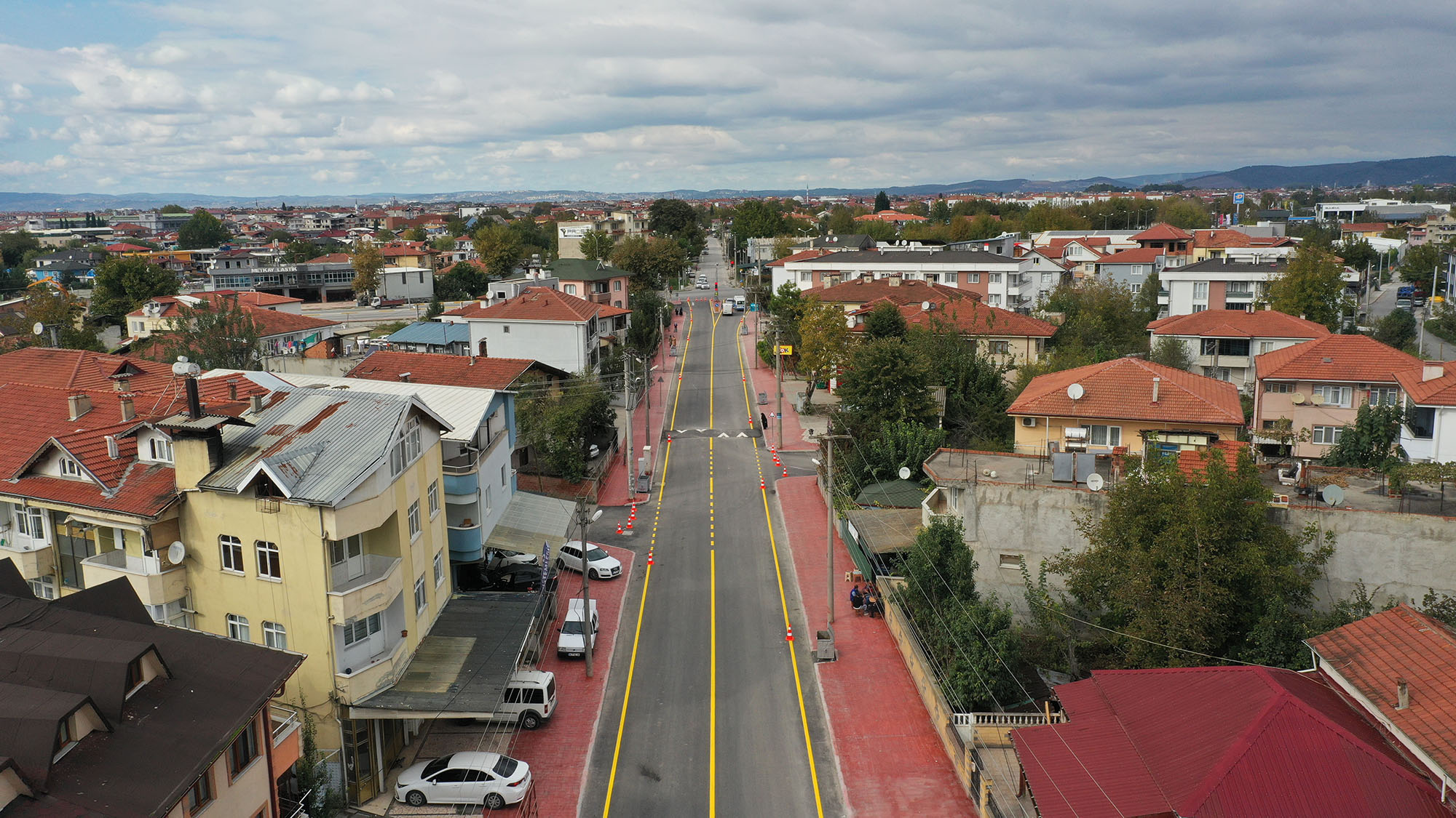 Küpçüler Caddesi’ne renk katan son dokunuş