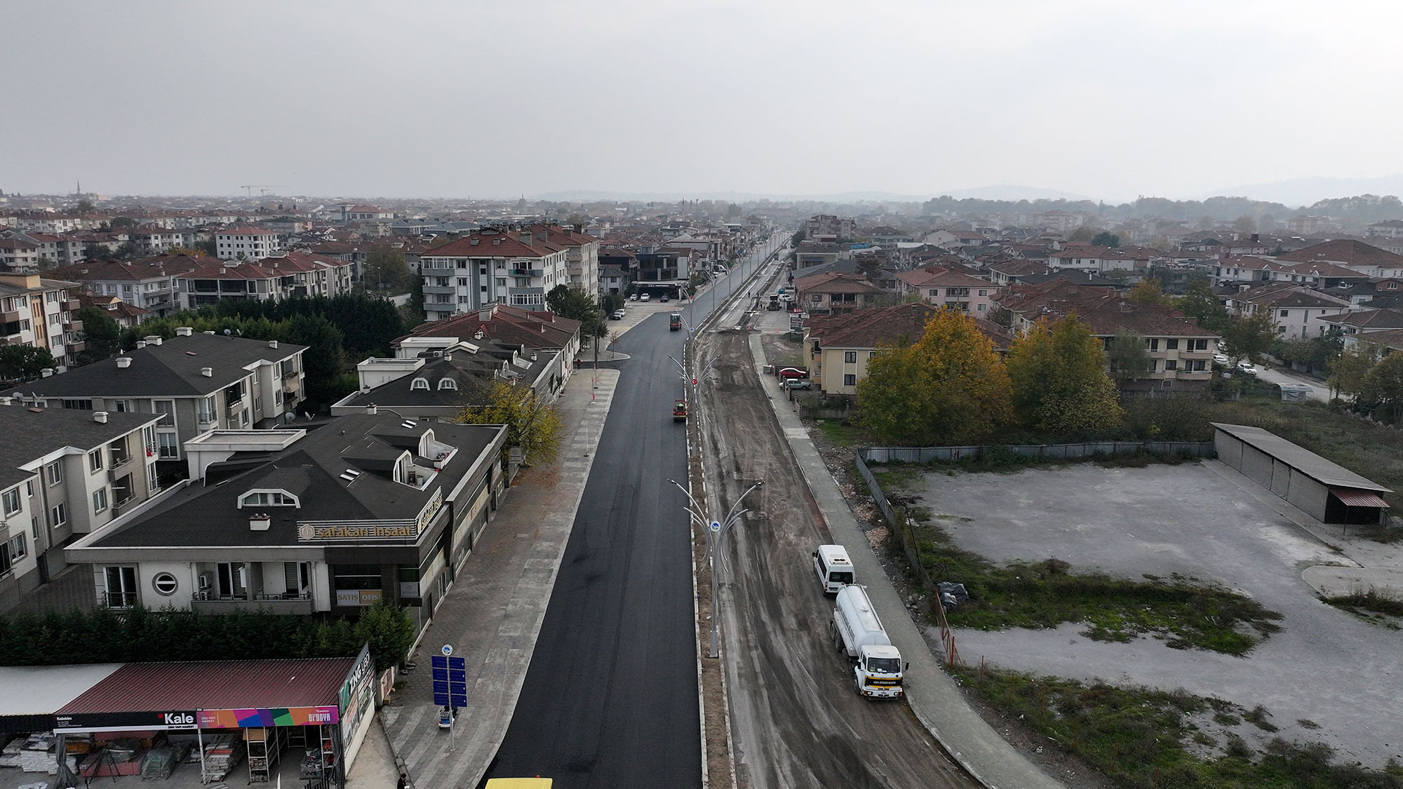 Ahmet Yesevi Caddesi tamamen yenileniyor