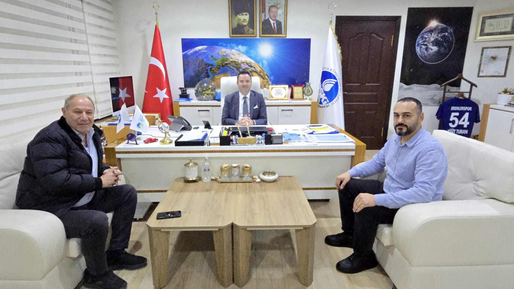 Çark Caddesi'nin altyapı sorunları görüşüldü