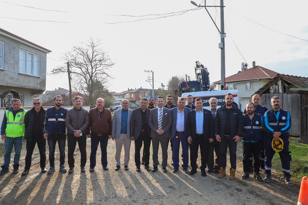 Bakırlı Mahallesine yeni içme suyu hattı