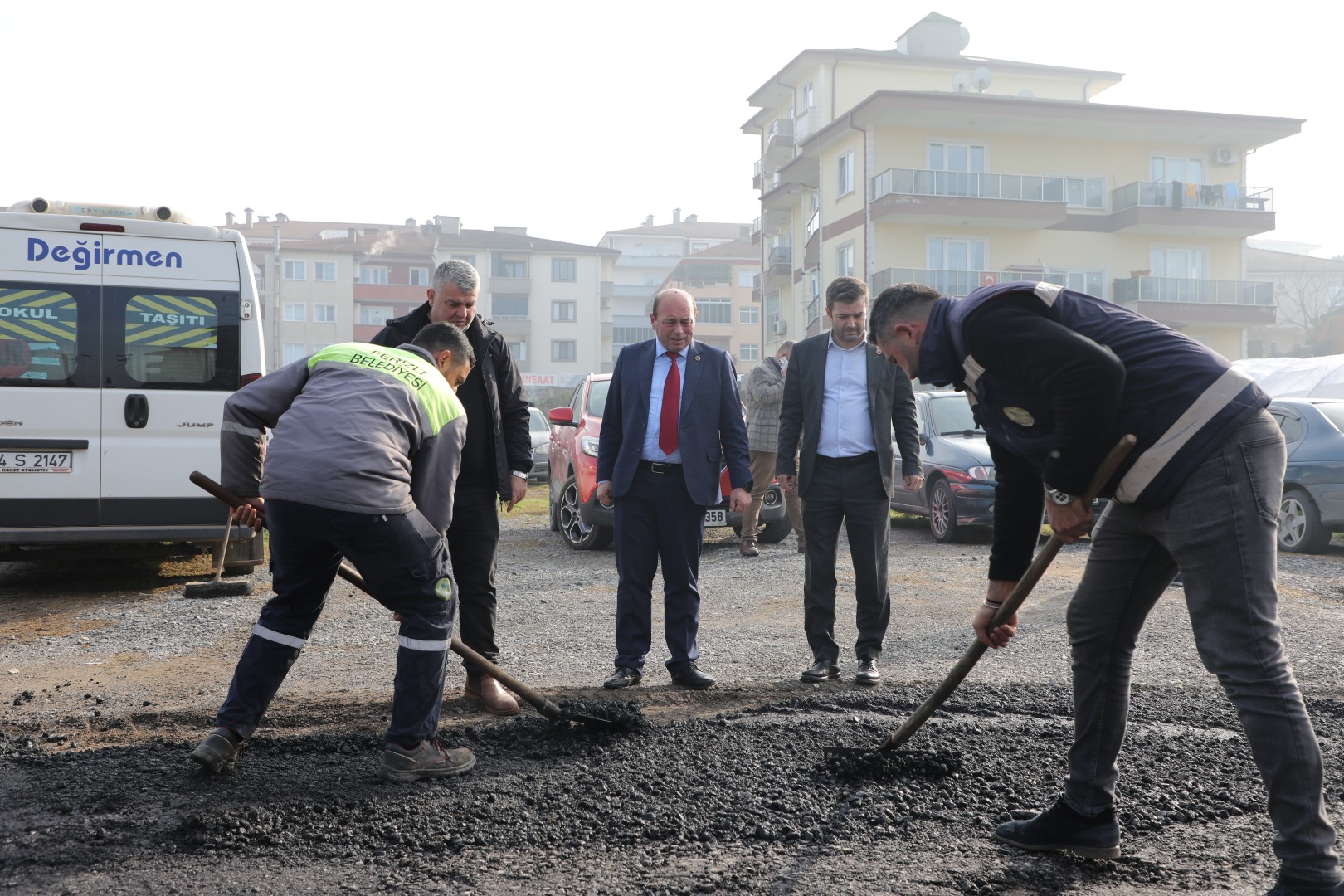 Ferizli'de çalışmalara inceleme