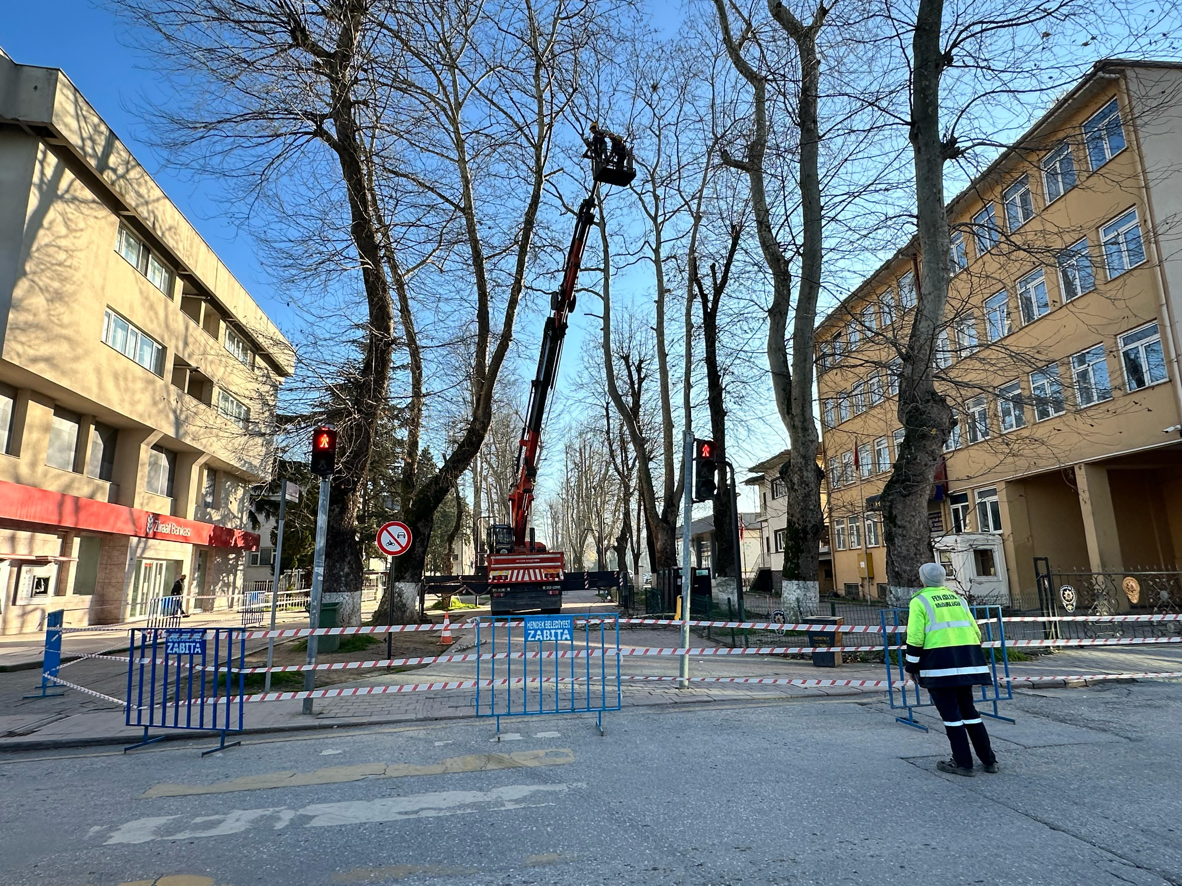 HENDEK’TE SAHA ÇALIŞMALARI  SÜRÜYOR