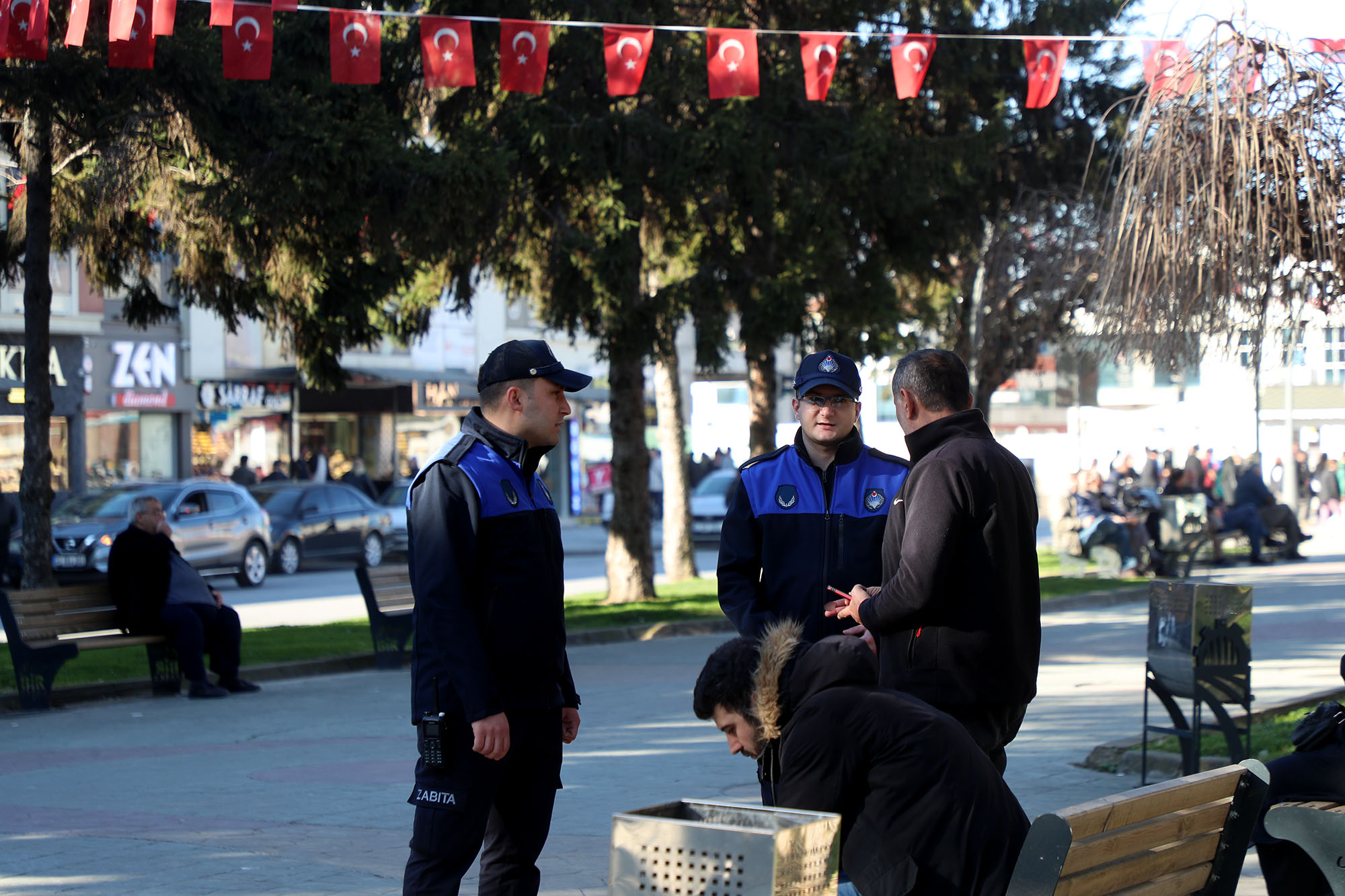 Temiz bir çevre için devriye