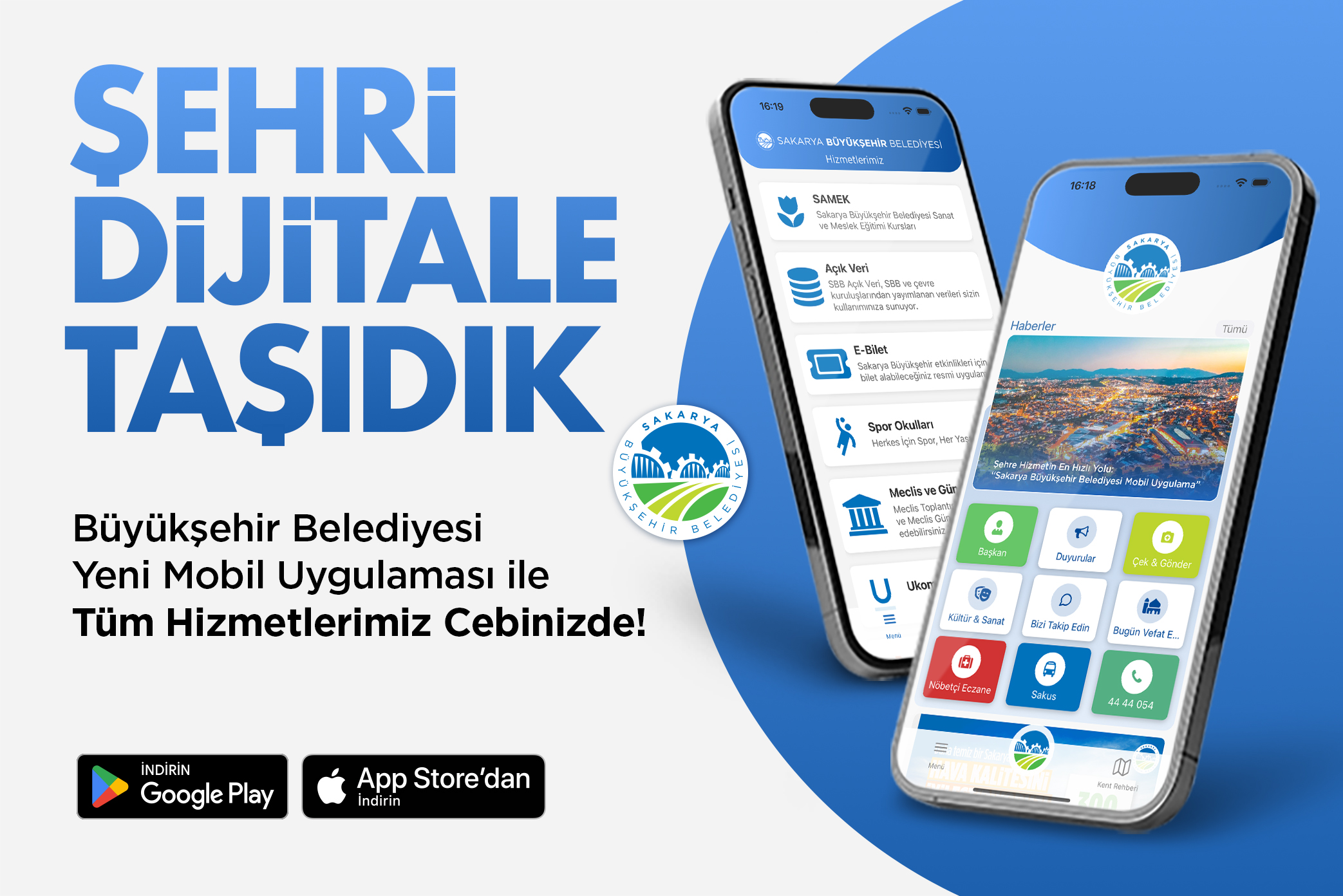 Sakarya’nın mobil yüzü